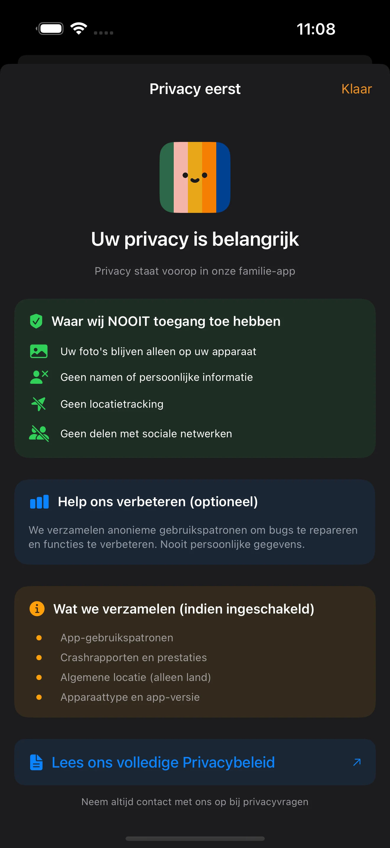 Privacy-instellingen en controles