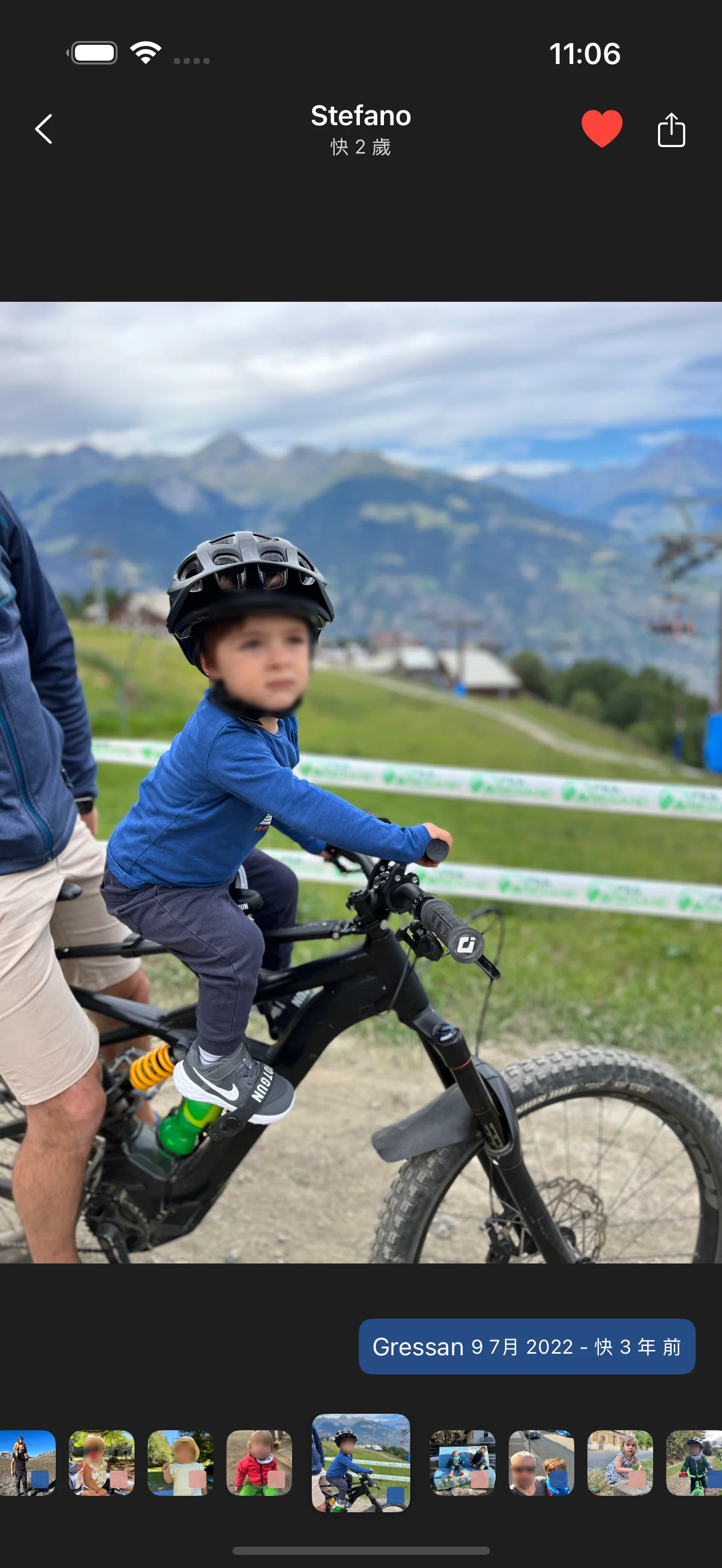 單個收藏照片視圖